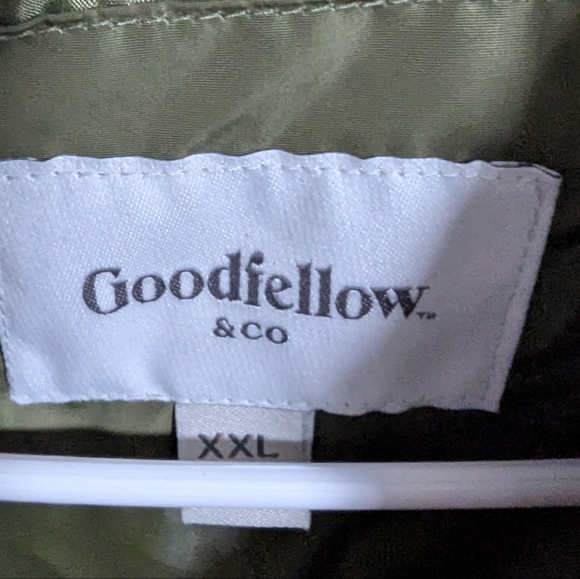 Goodfellow & Co Men's Quilted Puffer Vest Coat Sz XXL Green - Picture 6 of 8